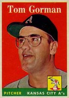 1958 Topps #235 Tom Gorman Baseball Card