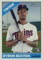 2015 Topps Heritage  #724 Byron Buxton White Jersey Baseball Card