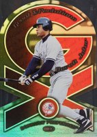 1998 Donruss Preferred Great X-pectations #21 Derek Jeter/Nomar Garciaparra Die-Cut Baseball Card
