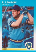 1987 Fleer Update #U-115 B.J. Surhoff Baseball Card