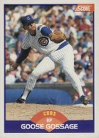 1989 Score #223 Goose Gossage Baseball Card