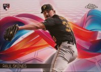 2024 Topps Chrome Helix #HX16 Paul Skenes Update Baseball Card