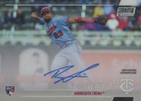 2022 Topps Stadium Club Chrome Autographs #ROY Royce Lewis Baseball Card