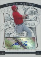 2009 Bowman Sterling Prospects #BSPMT Mike Trout Autograph Baseball Card