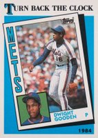 1989 Topps #661 Dwight Gooden Turn Back the Clock Baseball Card
