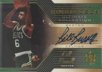 2004 Ultimate Collection Ultimate Signatures #US-BR Bill Russell Basketball Card