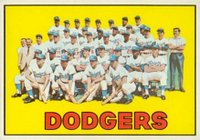 1967 Topps #503 Los Angeles Dodgers Baseball Card