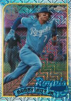 2024 Topps Silver Pack 1989 Chrome Promo #T89C85 Bobby Witt Jr. Baseball Card