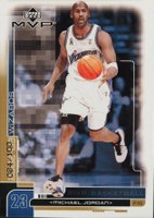 2002 Upper Deck MVP #184 Michael Jordan Gold Basketball Card