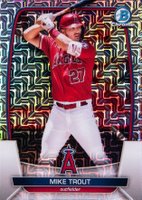2023 Bowman Mega Box Chrome #89 Mike Trout Baseball Card