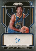2021 Panini Prizm Rookie Signatures #RSJKU Jonathan Kuminga Basketball Card