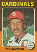 1975 Topps #404 Ted Sizemore Baseball Card