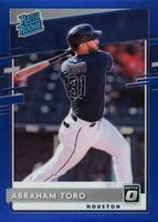 2020 Panini Donruss Optic #68 Abraham Toro Blue Baseball Card