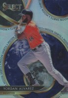 2020 Panini Select Moon Shots #MS6 Yordan Alvarez Holo Baseball Card