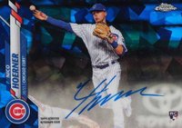 2020 Topps Chrome Sapphire Edition Rookie Autographs #CSANH Nico Hoerner Baseball Card