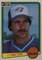 1983 Donruss #507 Dave Stieb Baseball Card