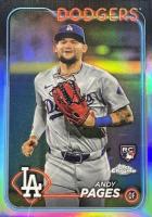 2024 Topps Chrome Update #USC148 Andy Pages SP Baseball Card