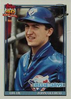 1991 Topps Desert Shield #168 John Olerud Baseball Card