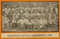 1910 Orange Borders # National League Champions 1909 Pittsburgh Baseball Card