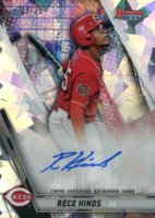 2019 Bowman's Best Best of 2019 Autographs #B19RHI Rece Hinds Atomic Refractor Baseball Card