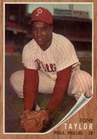 1962 Topps #77 Tony Taylor Baseball Card