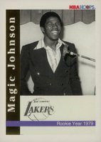 1992 Hoops # Magic Johnson Commemorative Basketball Card