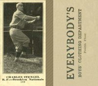 1916 Everybody's #169 Charles Stengel Baseball Card