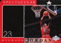 1998 Upper Deck MJ Career Collection #24 Michael Jordan Spectacular Stats Basketball Card