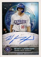 2024 Topps Pro Debut Future Cornerstones Autographs #FCAWL Wyatt Langford Baseball Card