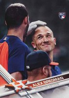 2017 Topps #341 Alex Bregman In Dugout Baseball Card