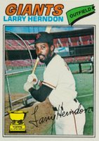 1977 Topps #397 Larry Herndon Baseball Card