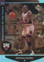 1998 Upper Deck Ovation Superstars of The Court #C1 Michael Jordan Basketball Card