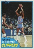 1981 Topps #92 Joe Bryant West Basketball Card