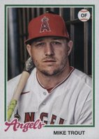 2022 Topps Archives #150 Mike Trout Baseball Card