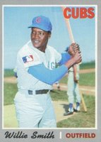 1970 Topps #318 Willie Smith Baseball Card