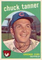 1959 Topps #234 Chuck Tanner Baseball Card