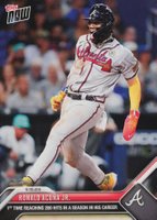 2023 Topps Now #868 Ronald Acuna Jr. Baseball Card