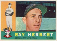 1960 Topps #252 Ray Herbert Baseball Card