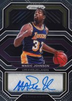 2020 Panini Prizm Penmanship #PEMAG Magic Johnson Basketball Card