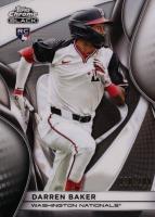 2025 Topps Chrome Black #56 Darren Baker Refractor Baseball Card