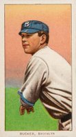 1909 White Borders Piedmont Factory 42 #417 Nap Rucker Throwing Baseball Card