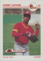1991 Impel/Line Drive Pre-Rookie AAA #614 Kenny Lofton Baseball Card