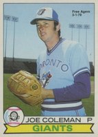 1979 O-Pee-Chee #166 Joe Coleman Baseball Card