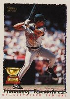 1995 Topps #577 Manny Ramirez Baseball Card