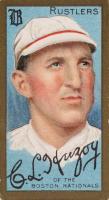 1911 Gold Borders #93 Buck Herzog Baseball Card