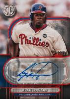 2024 Topps Tribute Tribute Autographs #TARH Ryan Howard Red Baseball Card