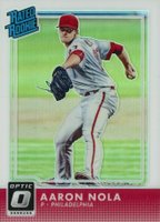2016 Panini Donruss Optic #37 Aaron Nola Holo Baseball Card