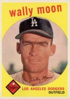 1959 Topps #530 Wally Moon Baseball Card