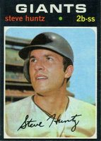 1971 Topps #486 Steve Huntz Baseball Card