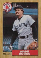1987 O-Pee-Chee #150 Wade Boggs Baseball Card